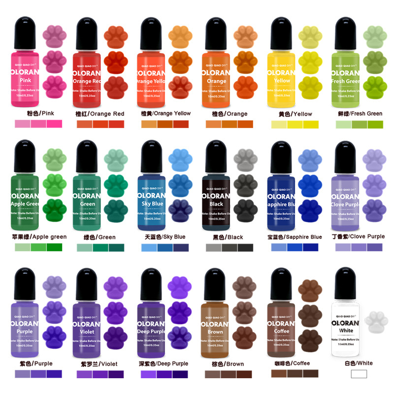 Soap Making Liquid - 20 cores vela tintas cera velas