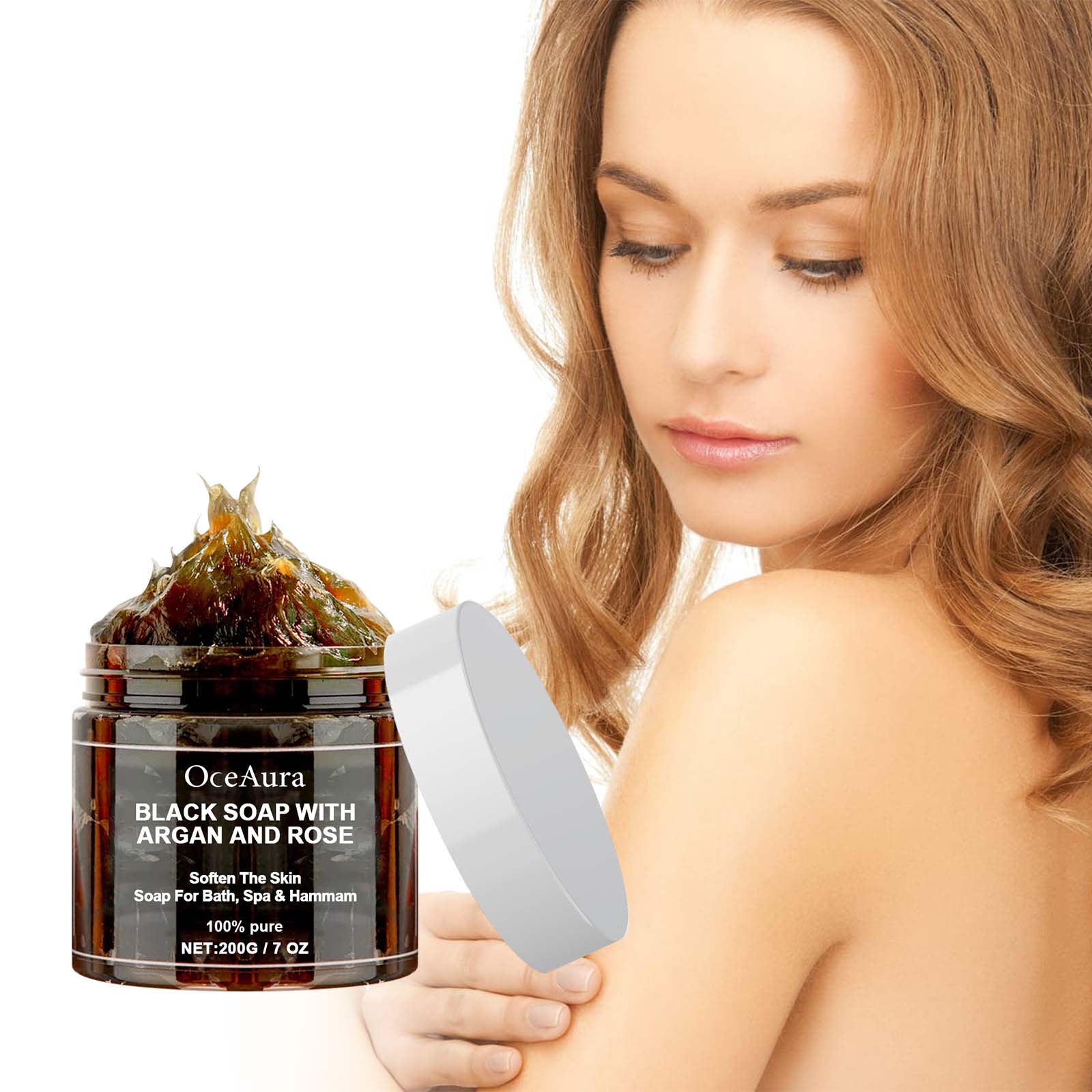 Soap Making Oils - Sabonete Preto OCEAURA com Argan e