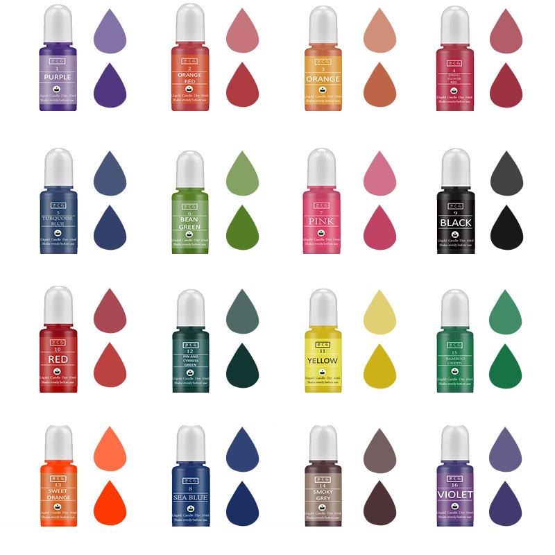 10ml/garrafa vela cera pigment - Soap Making Liquid avaliação e preço