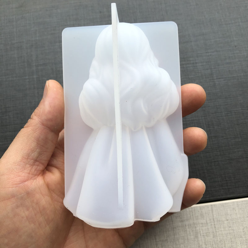 3d bonito princesa silicone ve - Soap Making Vendors avaliação e preço