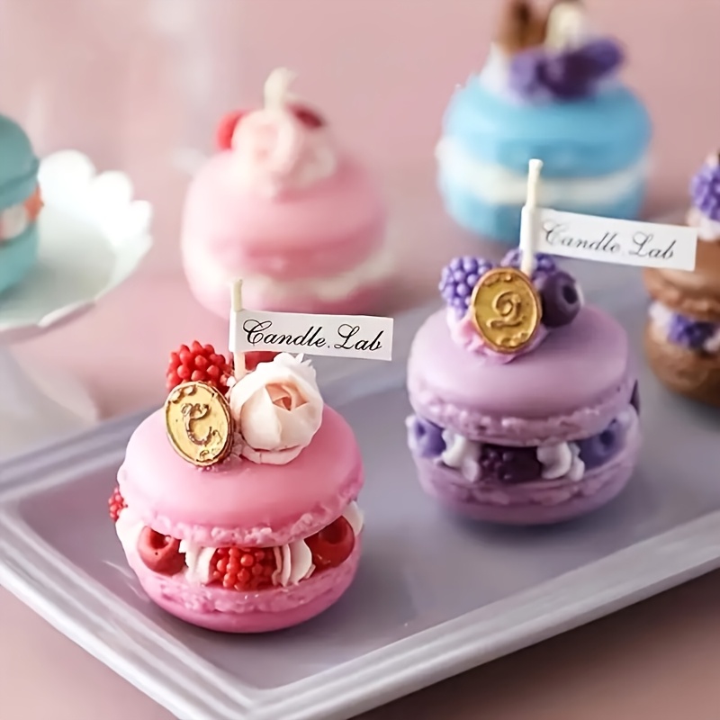 Diy simulação macaron molde de - Soap Making Liquid avaliação e preço