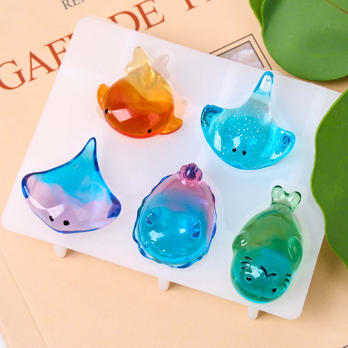 Molde de Silicone 3D de Raia M - Soap Making Vendors avaliação e preço