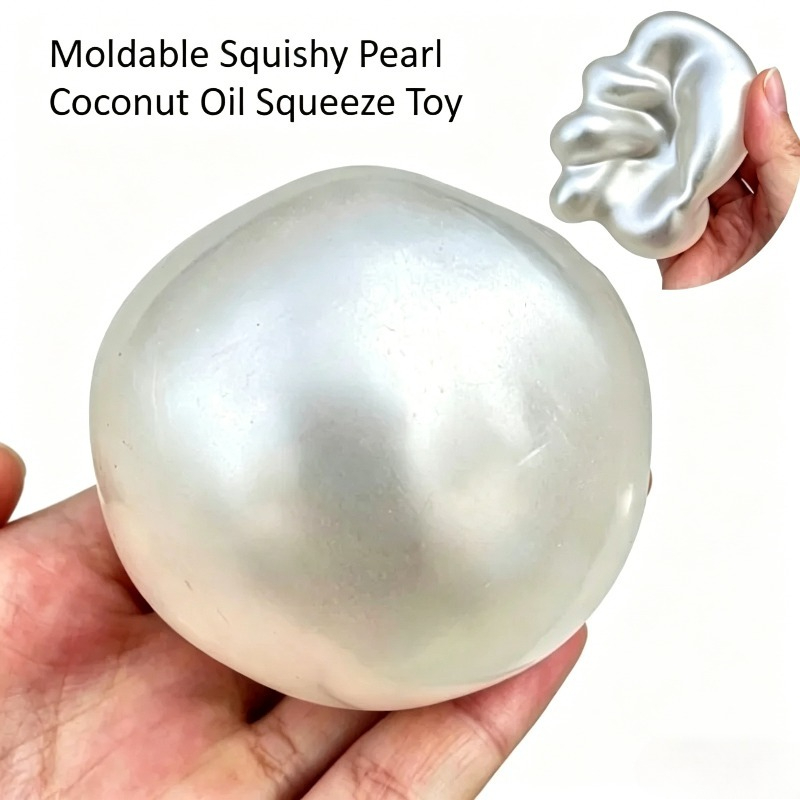 Brinquedo Moldável Squishy de  - Coconut Oil Refined avaliação e preço