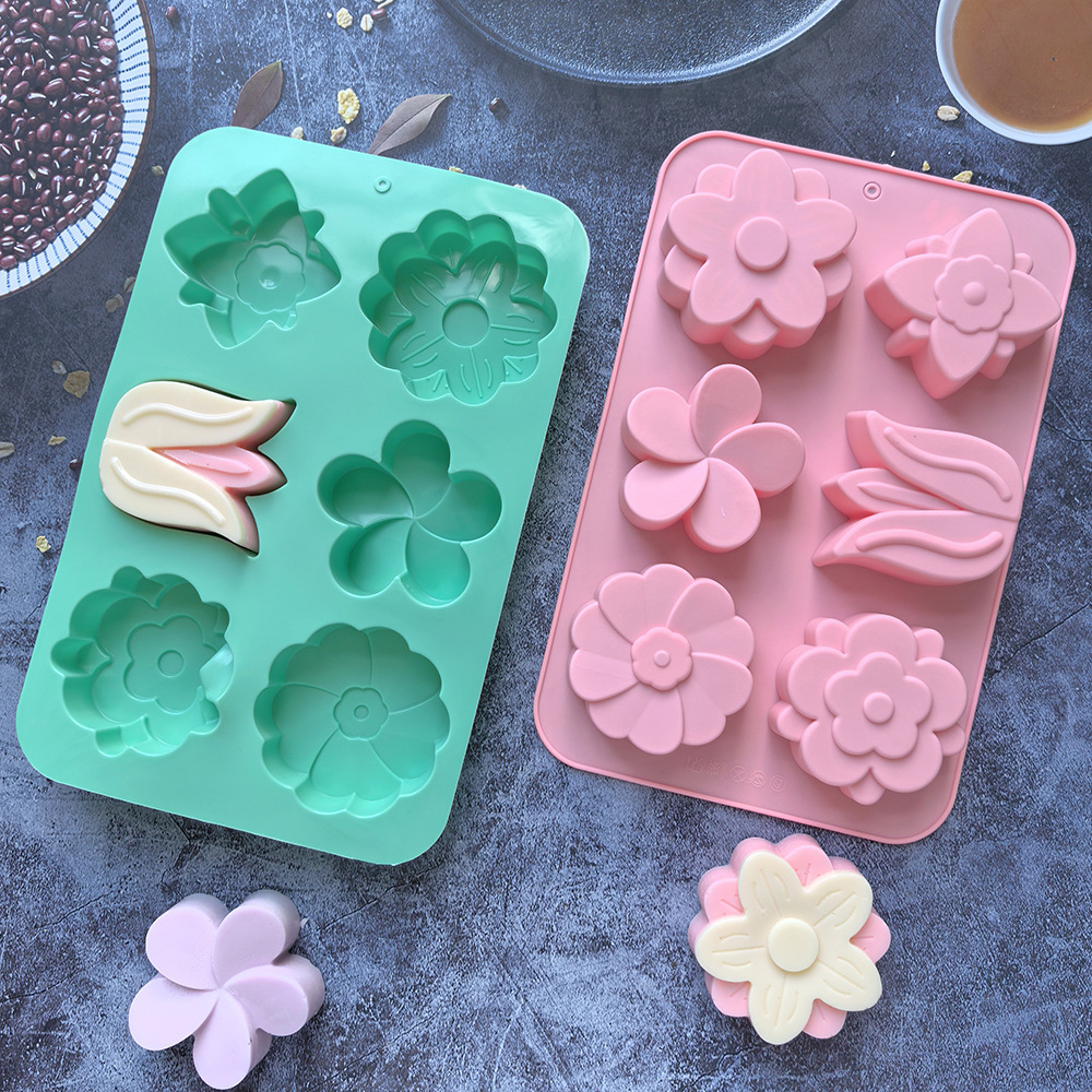 Moldes de Silicone para Flores - Soap Making Vendors avaliação e preço
