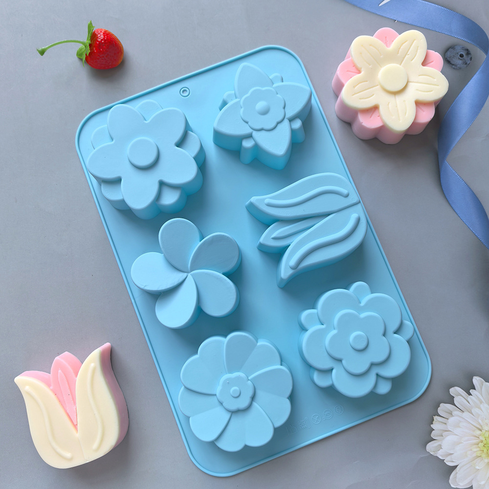 Moldes de Silicone para Flores - Soap Making Vendors avaliação e preço