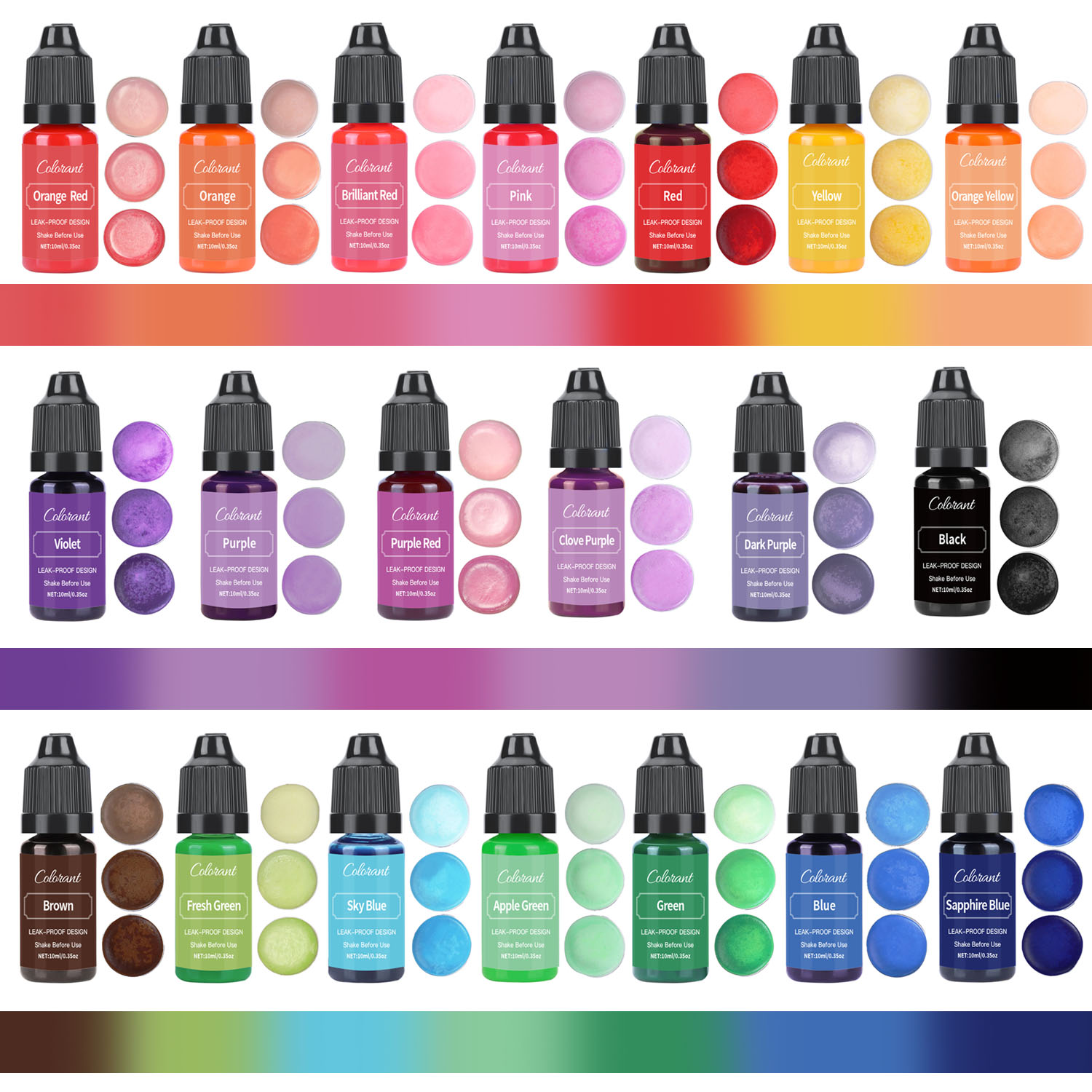 Kit de tintas para velas, conj - Soap Making Liquid avaliação e preço